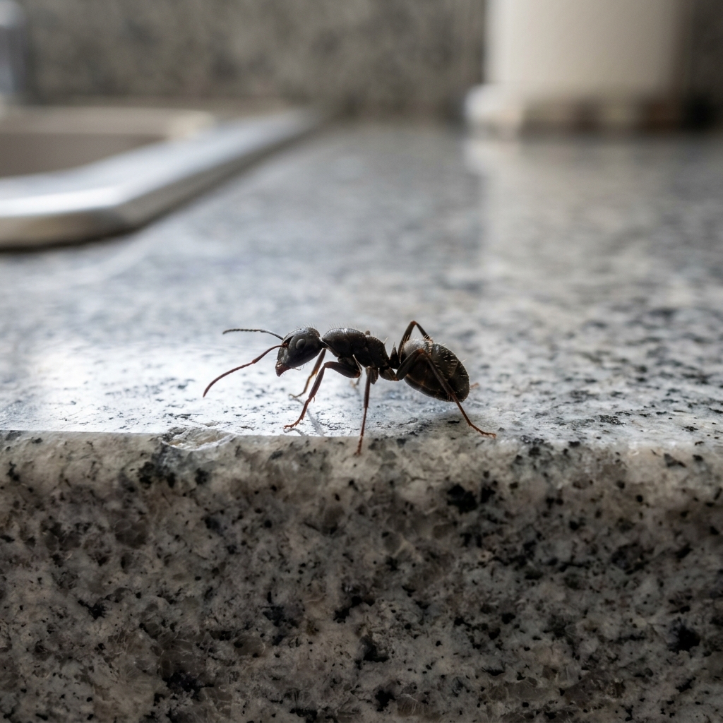 Odorous house ant - tiny Ontario ant that smells like coconut when crushed