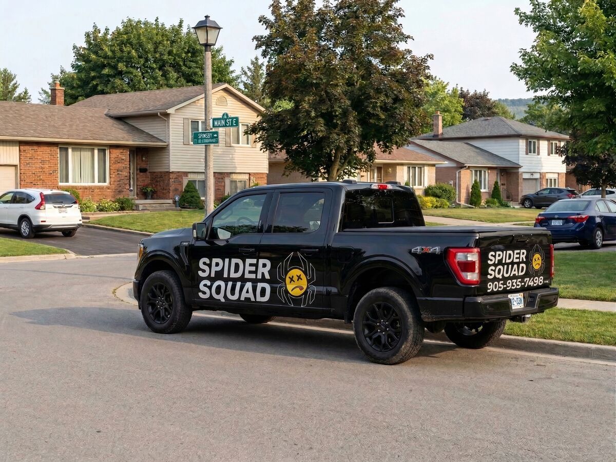 Spider Squad service truck in Ontario